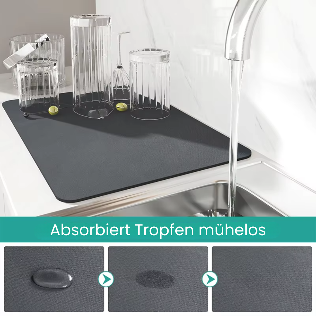 Rutschfeste & absorbierende Küchenmatte