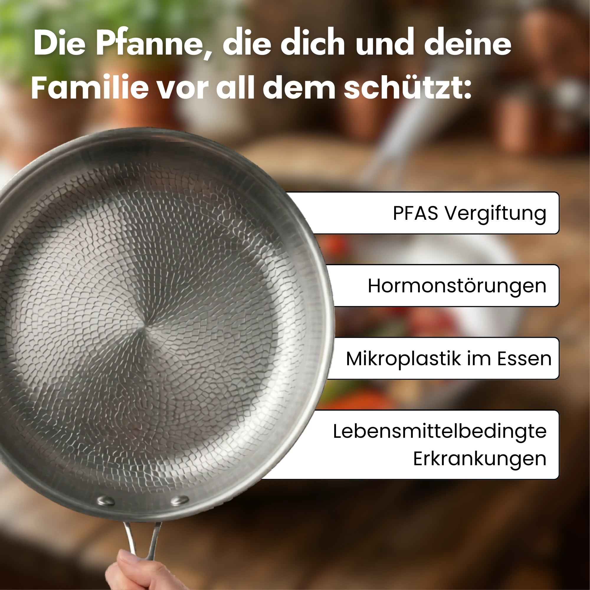 TitaniumPro Pfanne für die ganze Familie