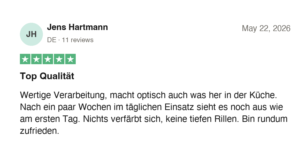 Trustpilot-Bewertung Jens Hartmann
