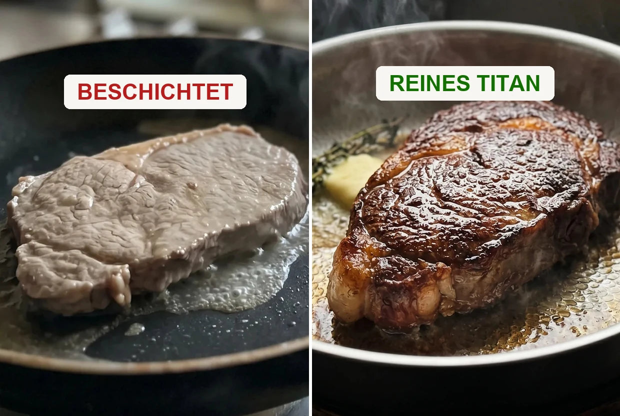 Gleichmäßige Hitze, und damit eine gleichmäßige Kruste