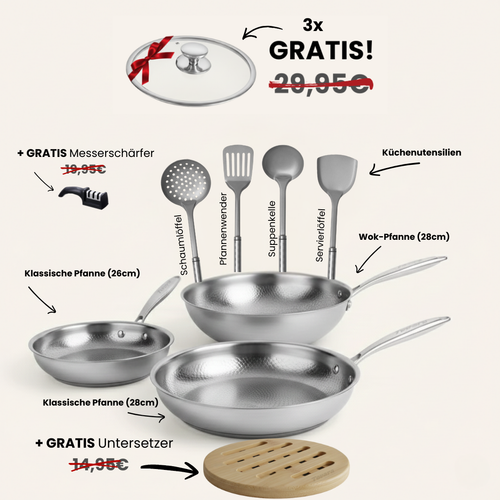 TitaniumPro™ Pfannen Premium-Set