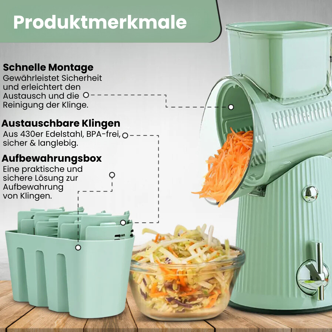 5-in-1 Gourmet Küchenreibe