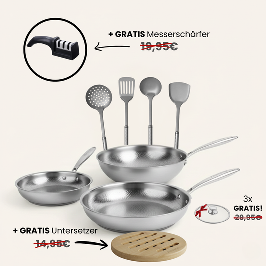 TitaniumPro™ Pfannen Premium-Set