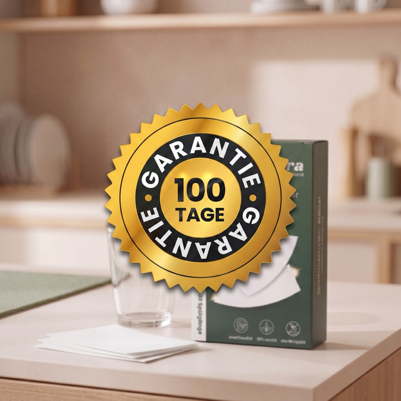 100 Tage Geld-zurück-Garantie
